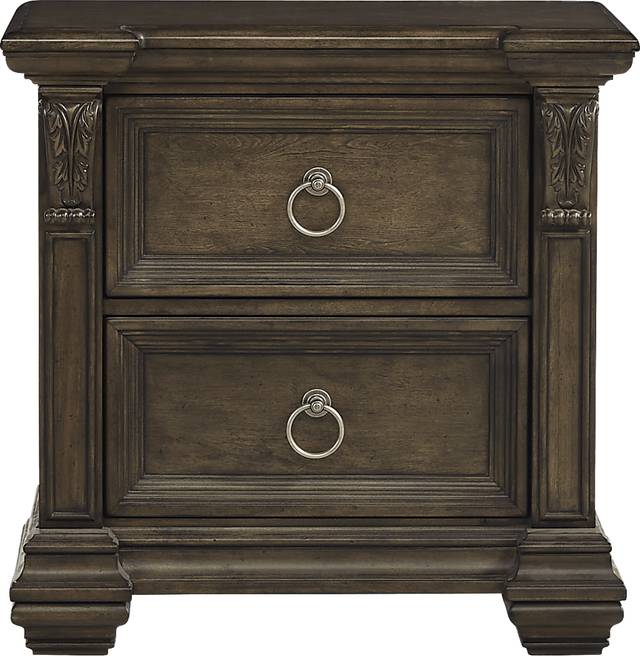 Marcelle Brown Nightstand - Thumbnail - Image 1
