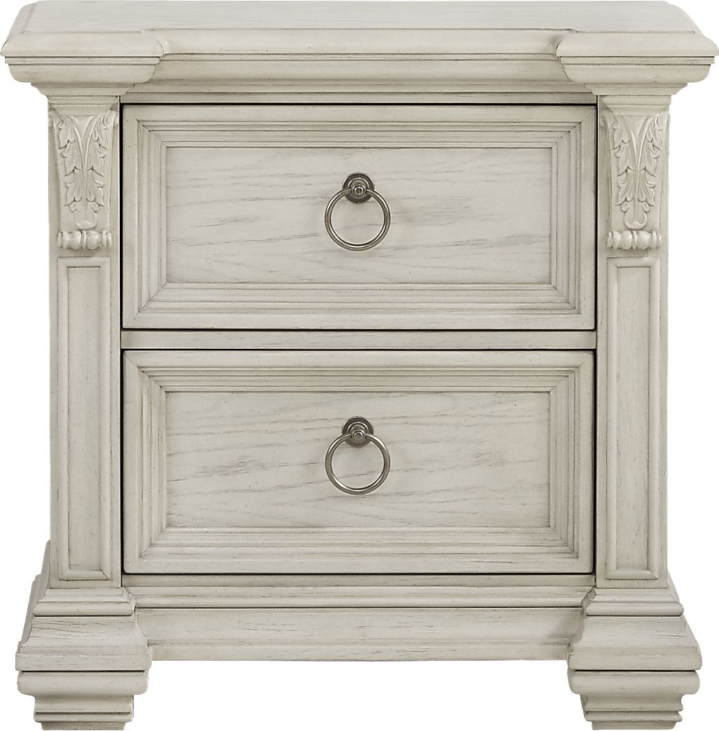 Marcelle White Nightstand Rooms To Go