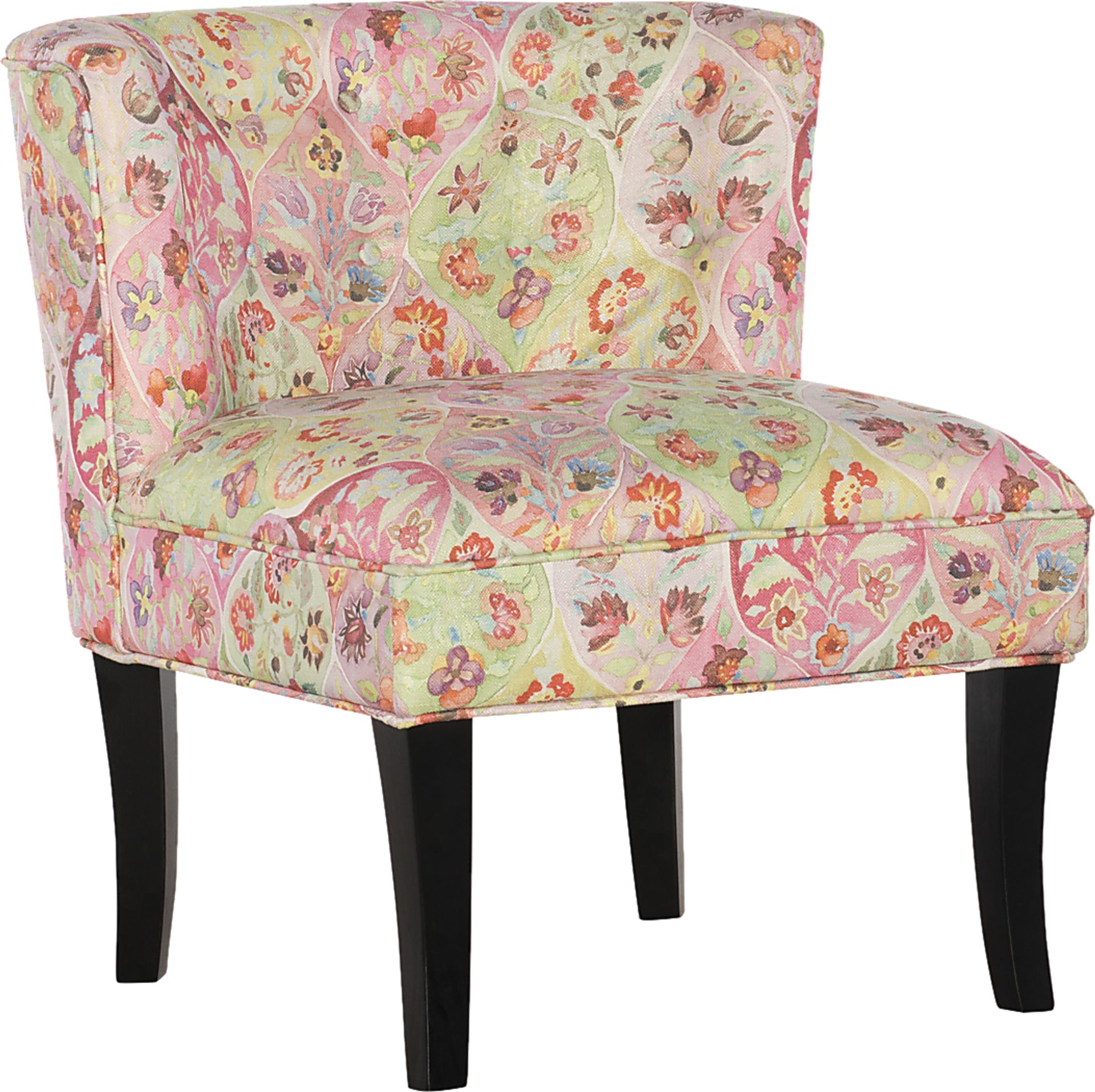 Marcellina Pink Accent Chair - Image 1