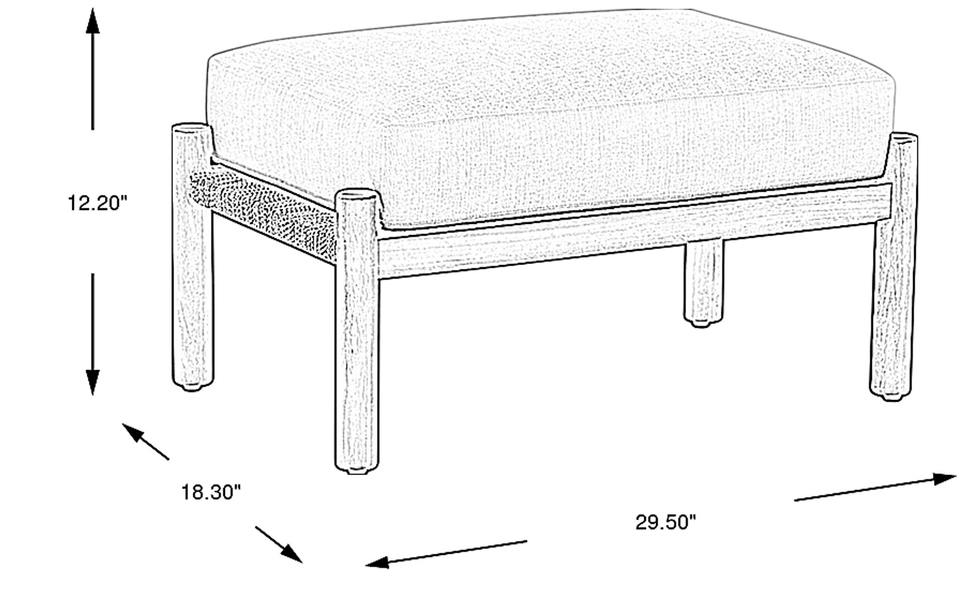 Dimension Image. Please refer to the Dimension Tab on this page for dimension details.