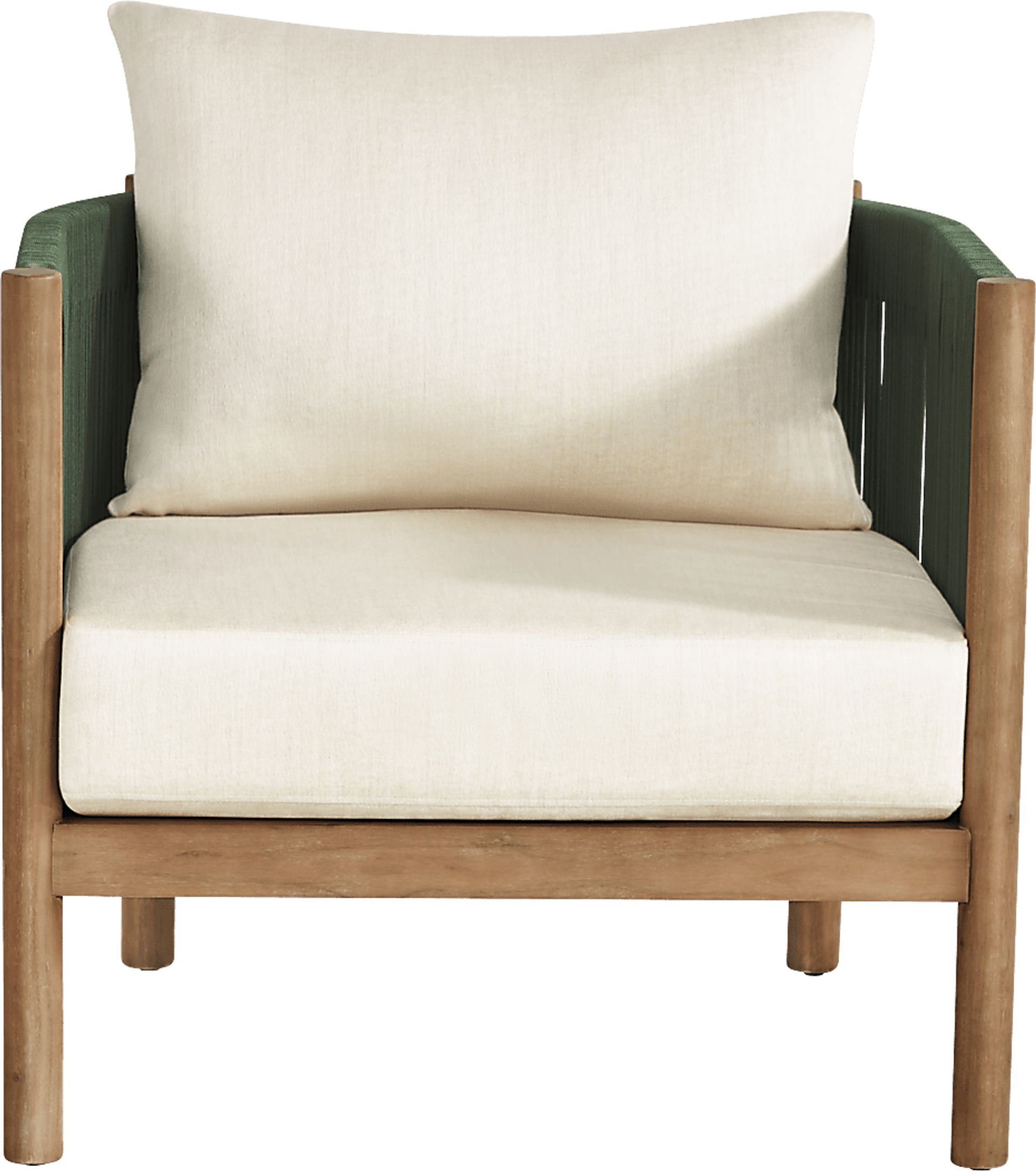 Marche Green 6 Pc Outdoor Chat Set - Image 3