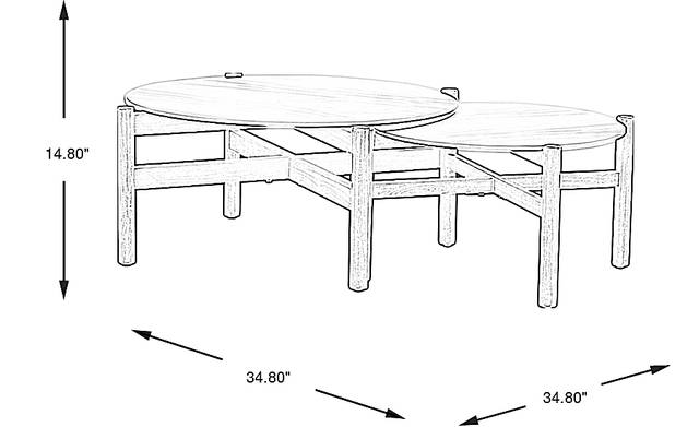 Dimension Image. Please refer to the Dimension Tab on this page for dimension details.