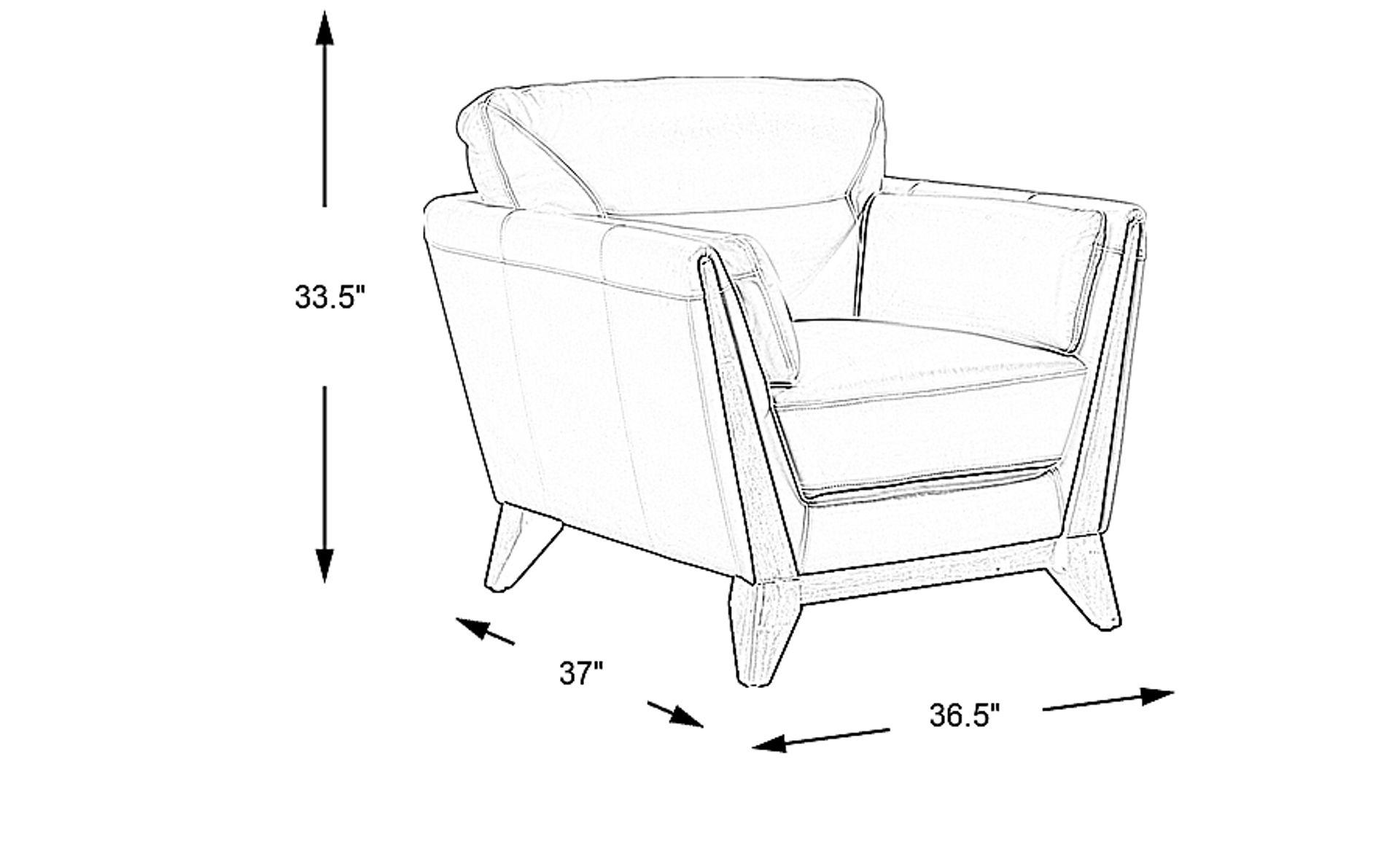 Dimension Image. Please refer to the Dimension Tab on this page for dimension details.