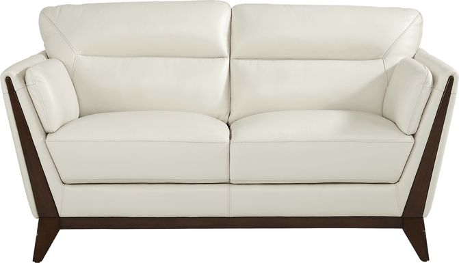 Marchese Leather Loveseat