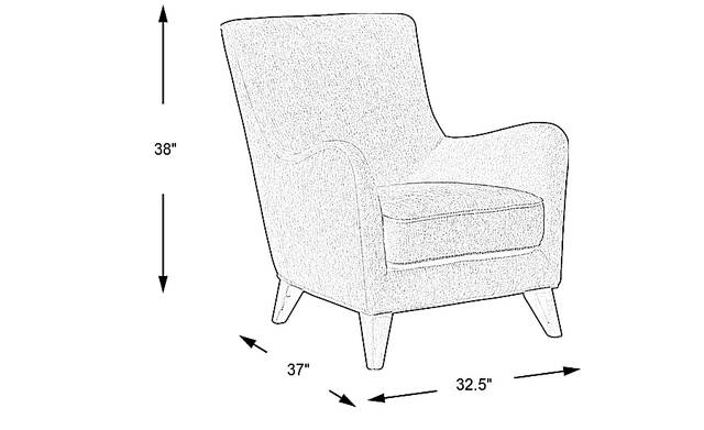 Dimension Image. Please refer to the Dimension Tab on this page for dimension details.