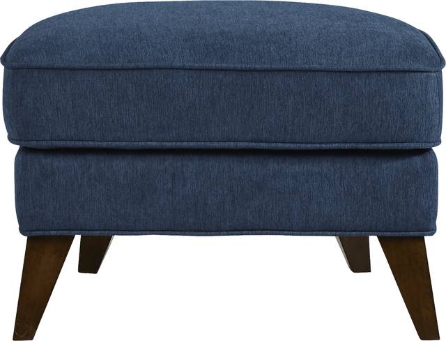 Marchese Blue Accent Ottoman - Thumbnail - Image 2