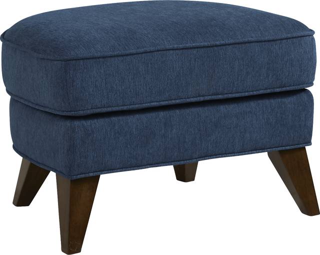 Marchese Blue Accent Ottoman - Thumbnail - Image 1