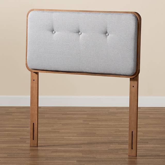 Marchhand Light Gray Twin Upholstered Headboard - Thumbnail - Image 4
