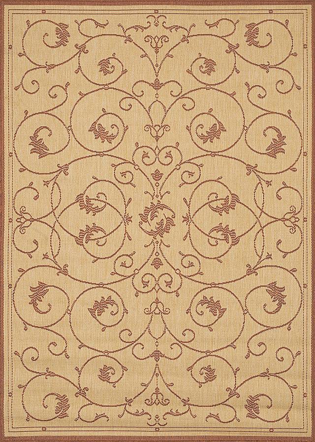 Marcialla Beige 5'3 x 7'6 Indoor/Outdoor Rug - Thumbnail - Image 1