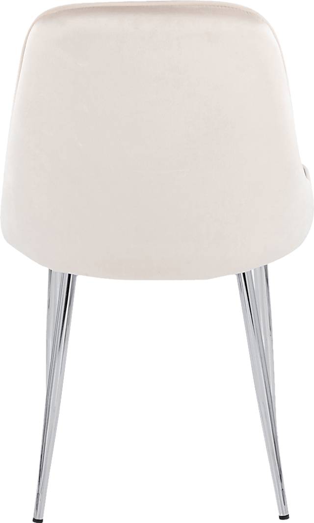 Marcian II Cream Dining Chair, Set of 2 - Thumbnail - Image 5