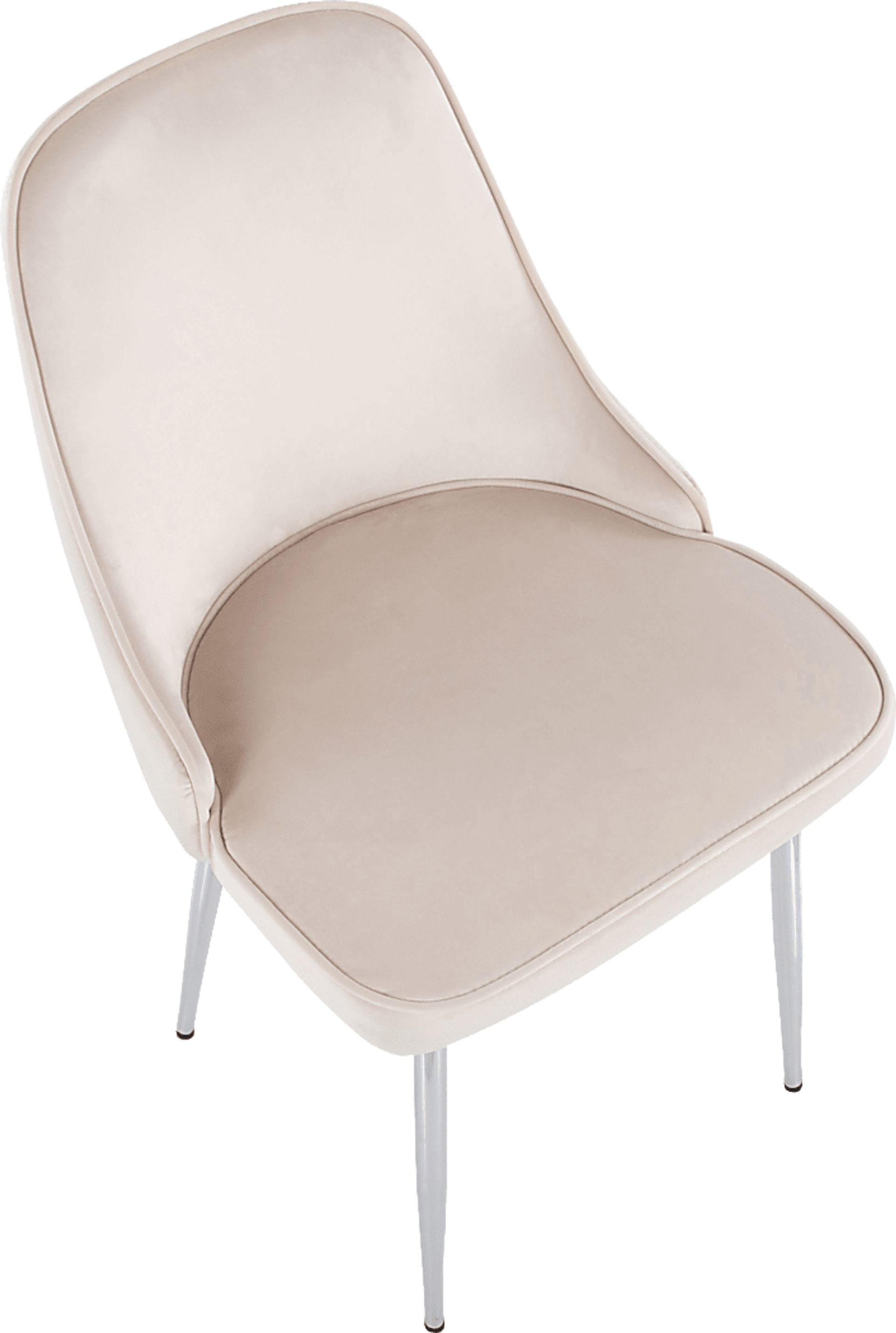 Marcian II Cream Dining Chair, Set of 2 - Image 7