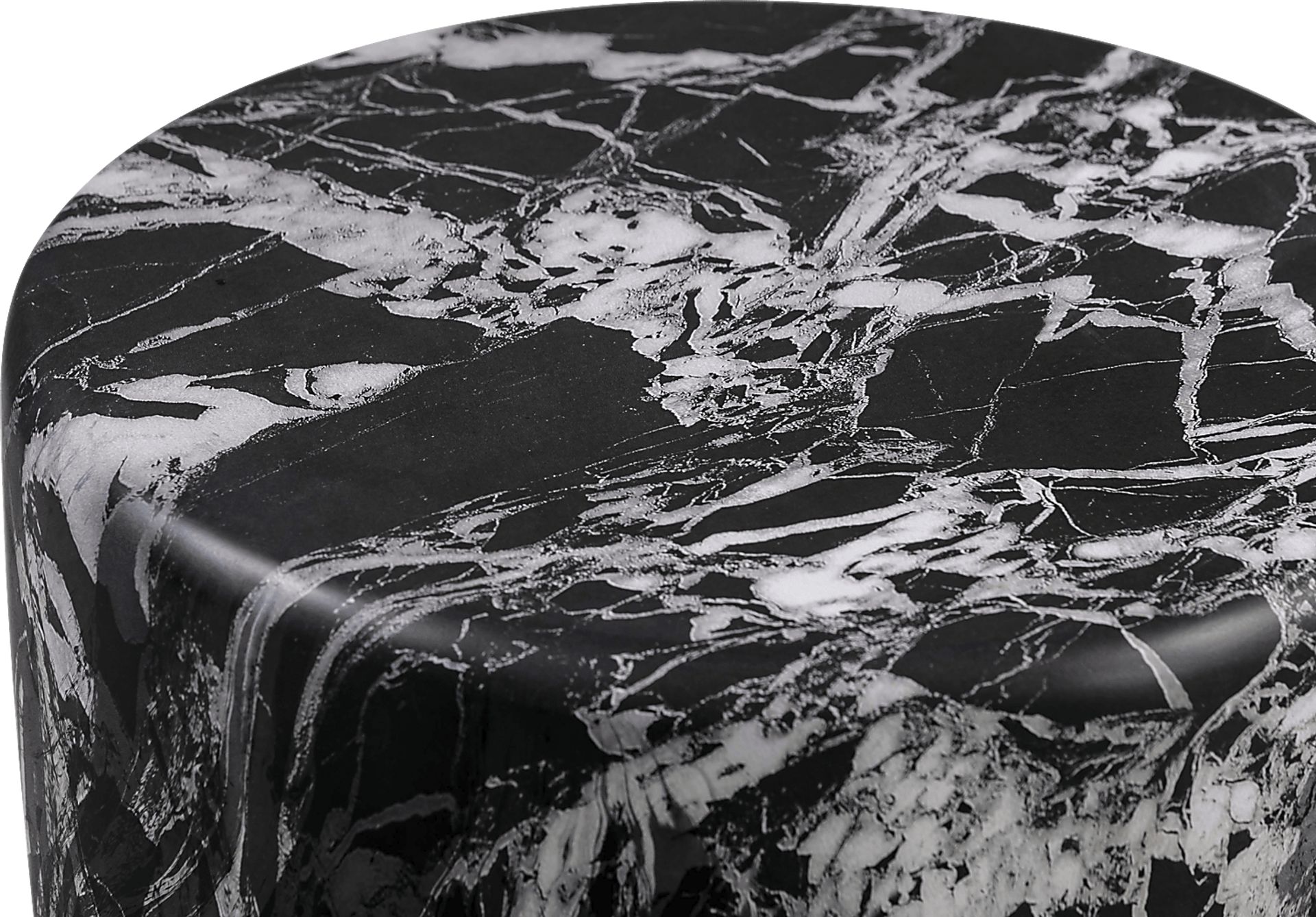 Marcita Black Accent Side Table - Image 3