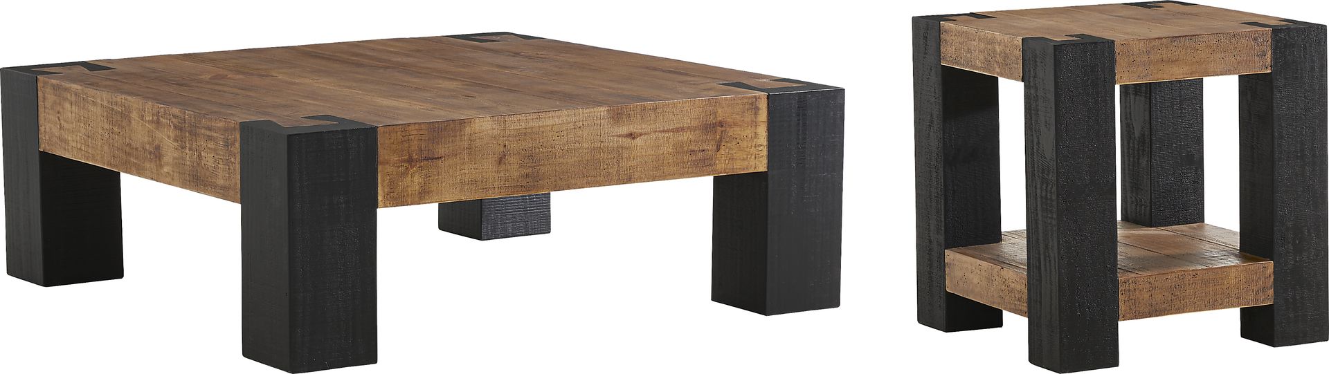 Marco Natural 2 Pc Table Set - Image 1