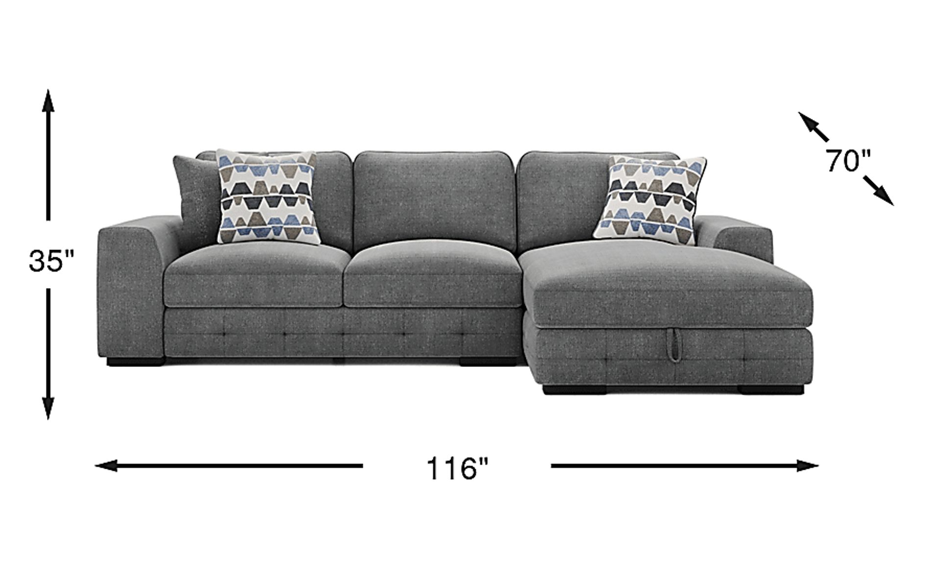 Dimension Image. Please refer to the Dimension Tab on this page for dimension details.