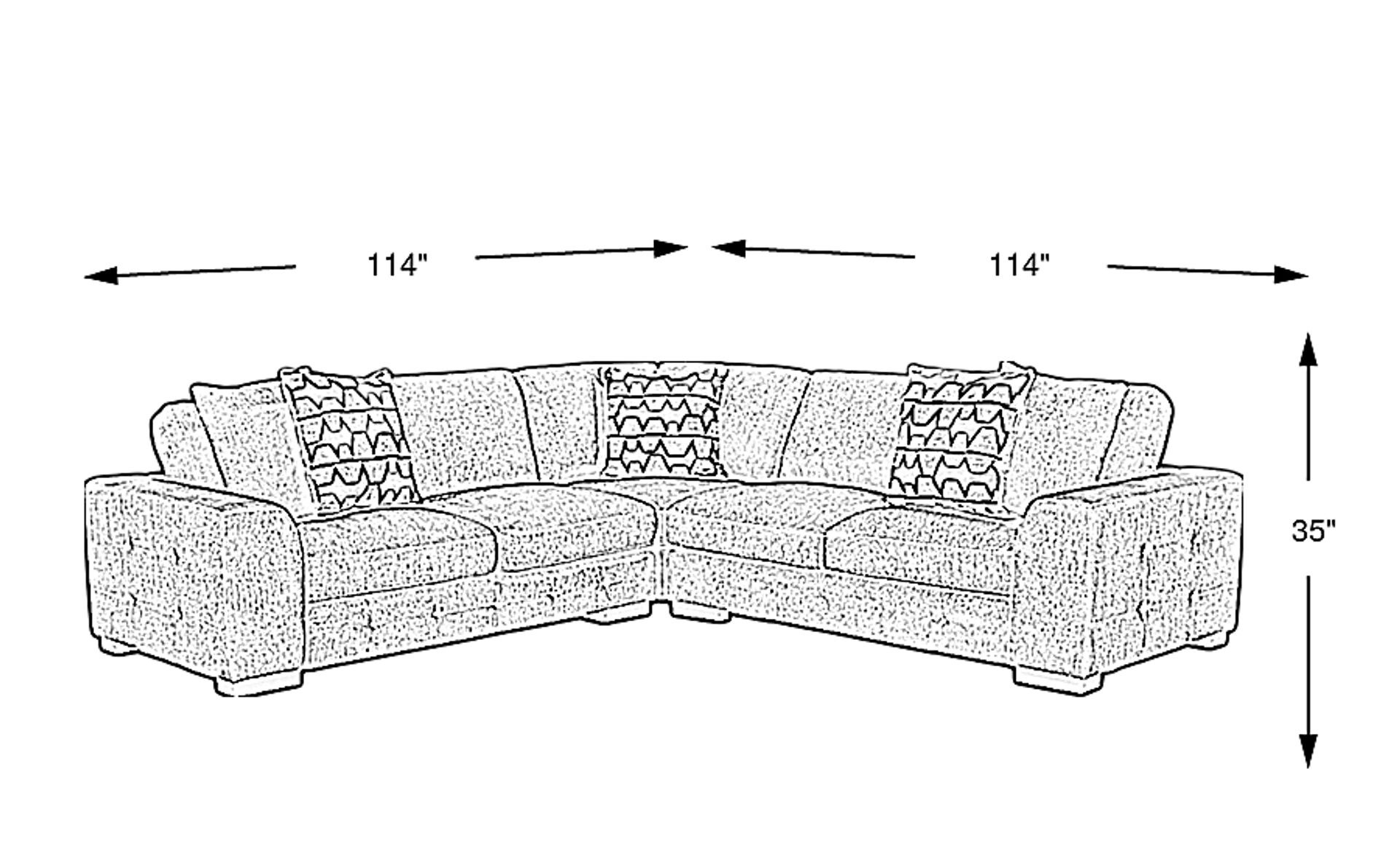 Dimension Image. Please refer to the Dimension Tab on this page for dimension details.