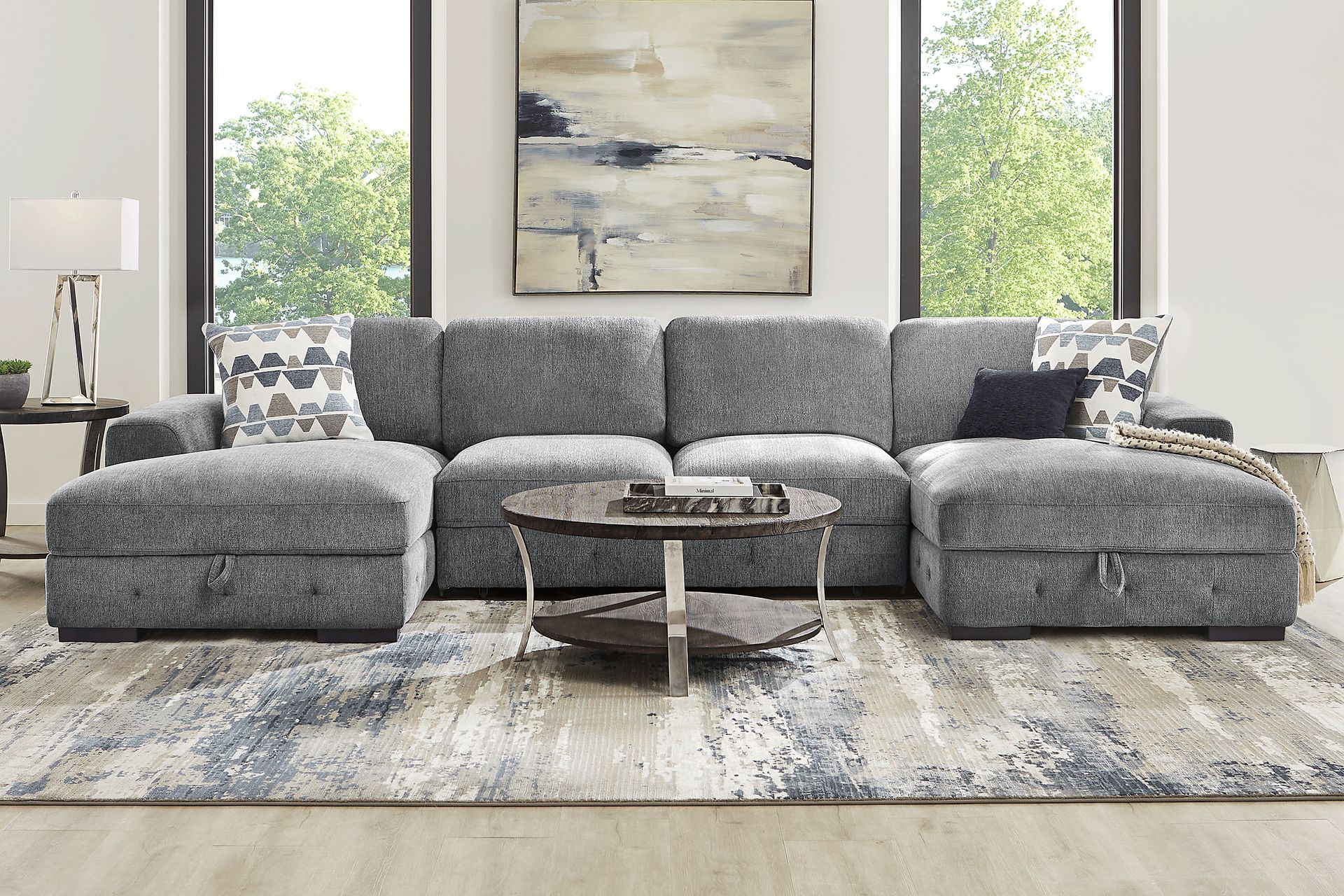 Marcola Ash 3 Pc Sleeper Sectional - Image 2