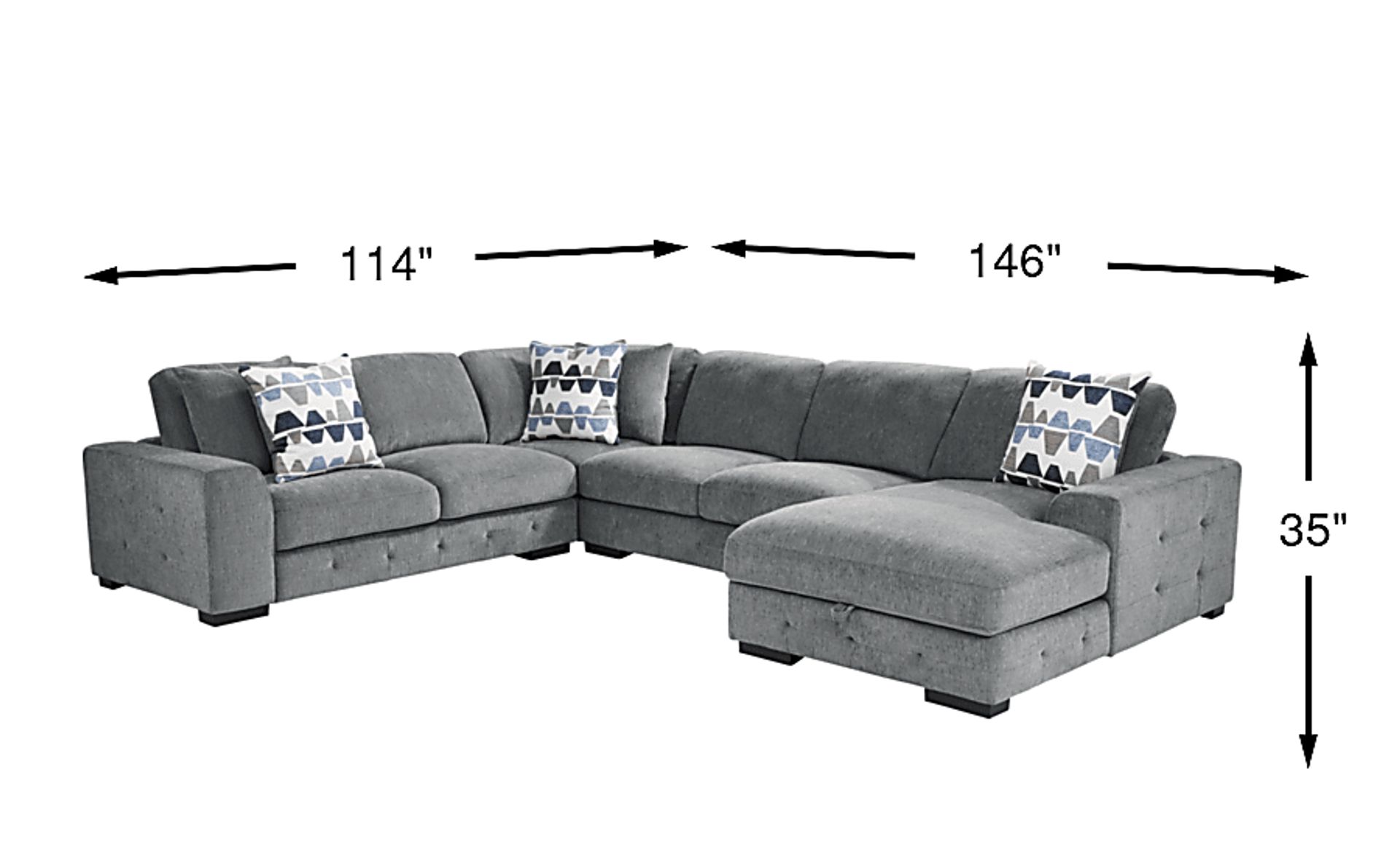 Dimension Image. Please refer to the Dimension Tab on this page for dimension details.