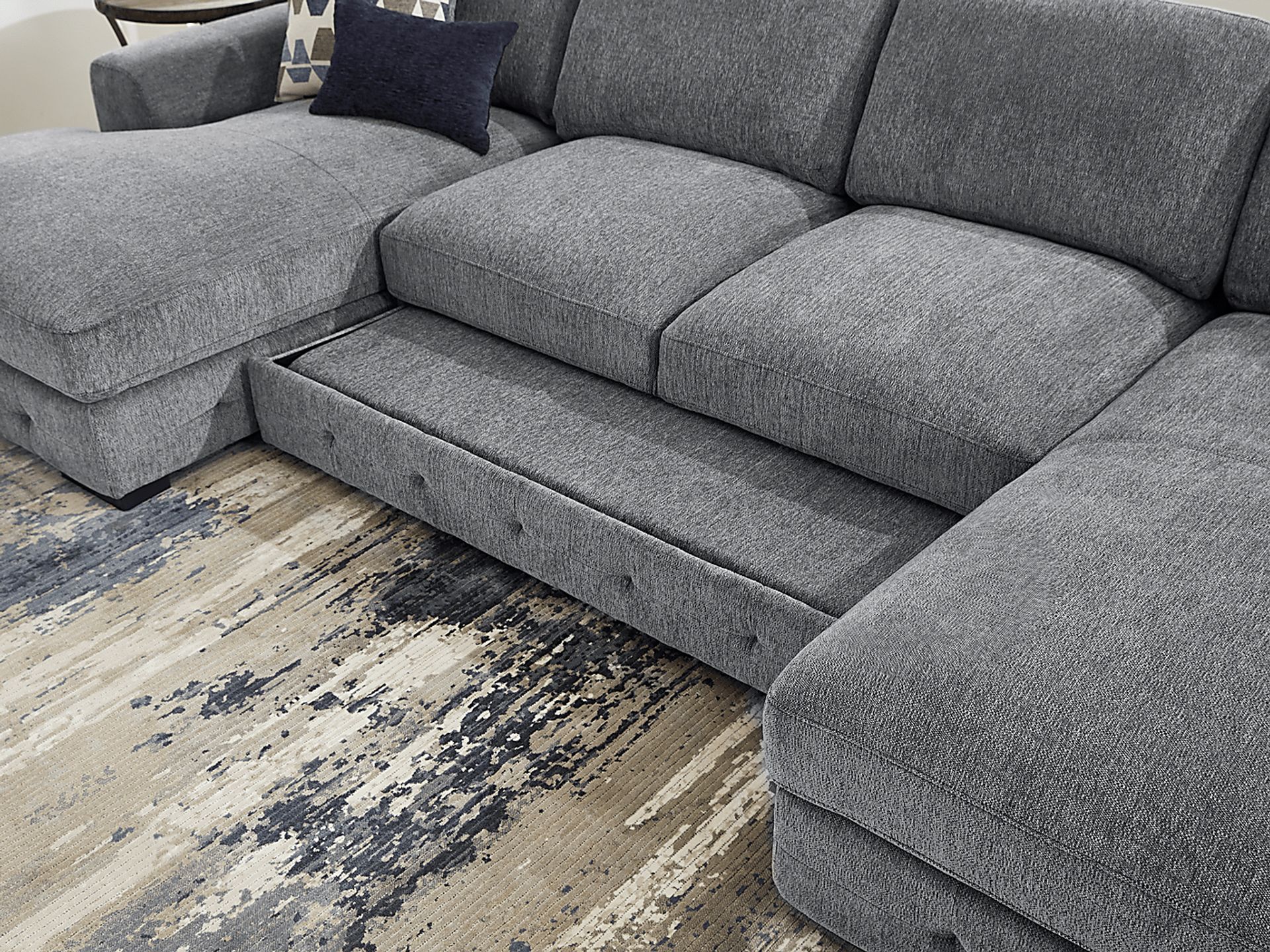Marcola Ash 4 Pc Sleeper Sectional - Image 6