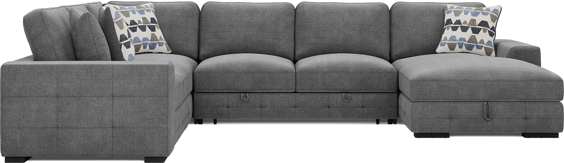 Marcola Ash 4 Pc Sleeper Sectional - Image 3