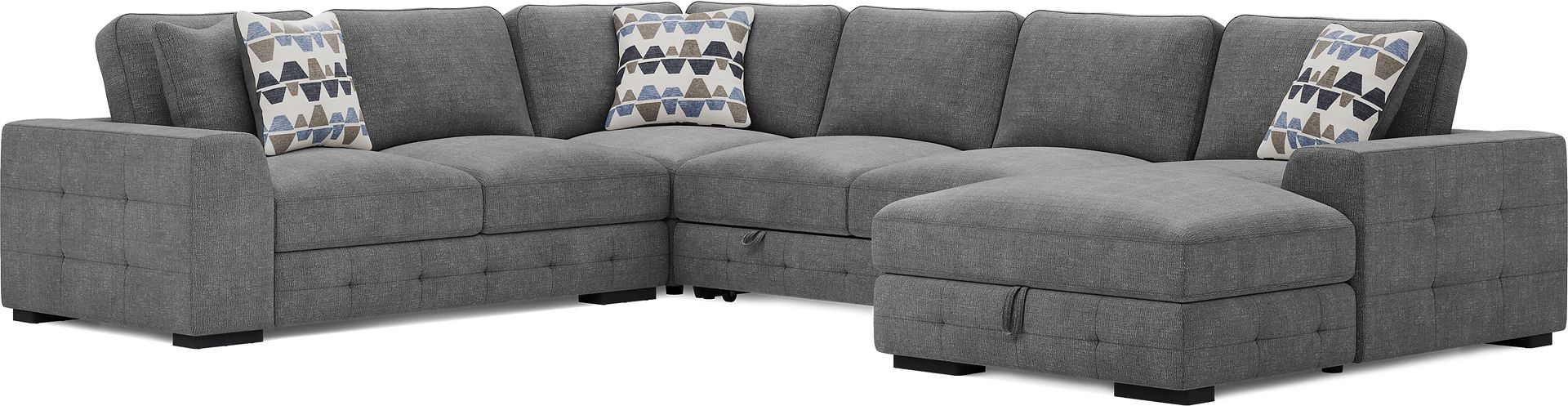 Marcola Ash 4 Pc Sleeper Sectional - Image 1