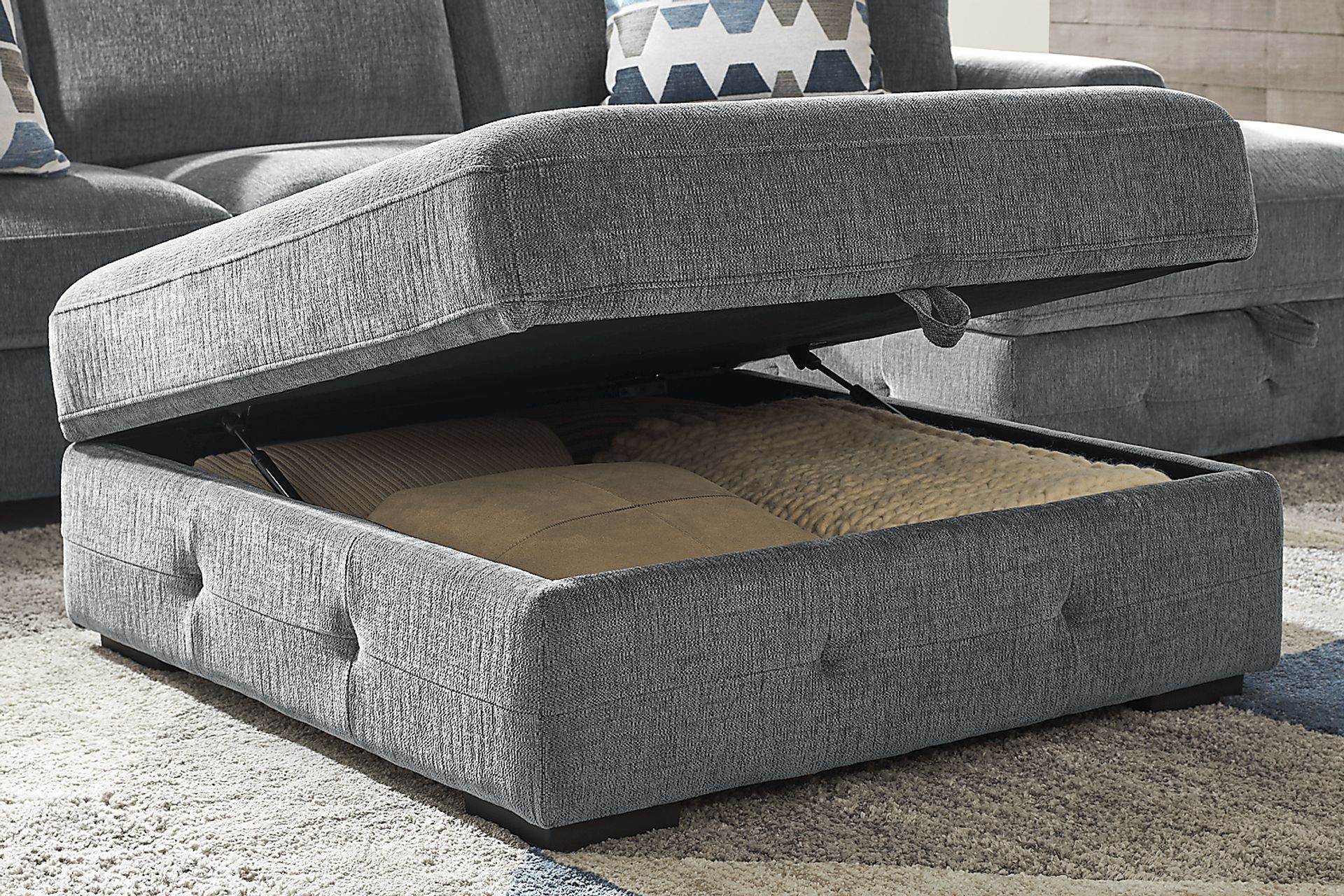 Marcola Ash 7 Pc Sectional Living Room - Image 5