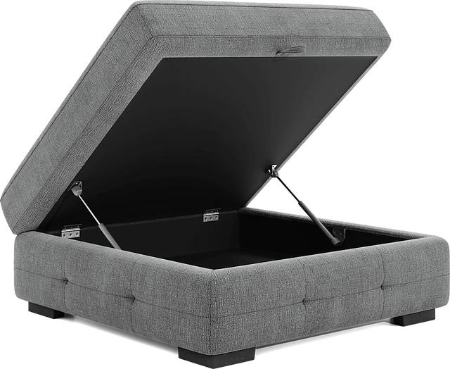 Marcola Ash Storage Cocktail Ottoman - Thumbnail - Image 3