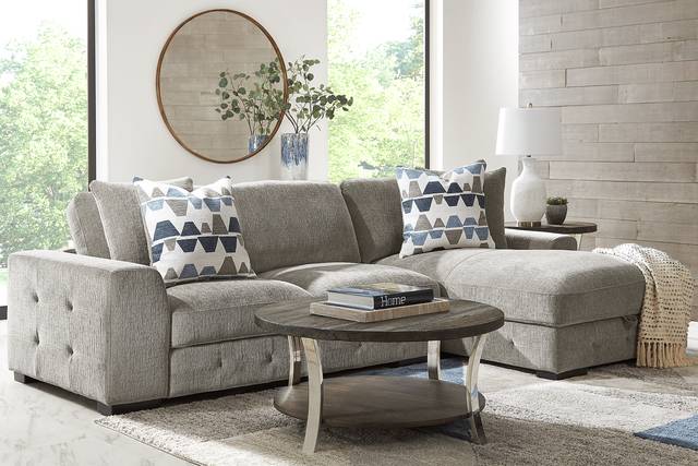 Marcola Mocha 2 Pc Sectional - Thumbnail - Image 2
