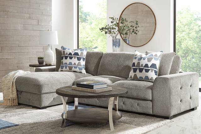 Marcola Mocha 2 Pc Sectional - Thumbnail - Image 2