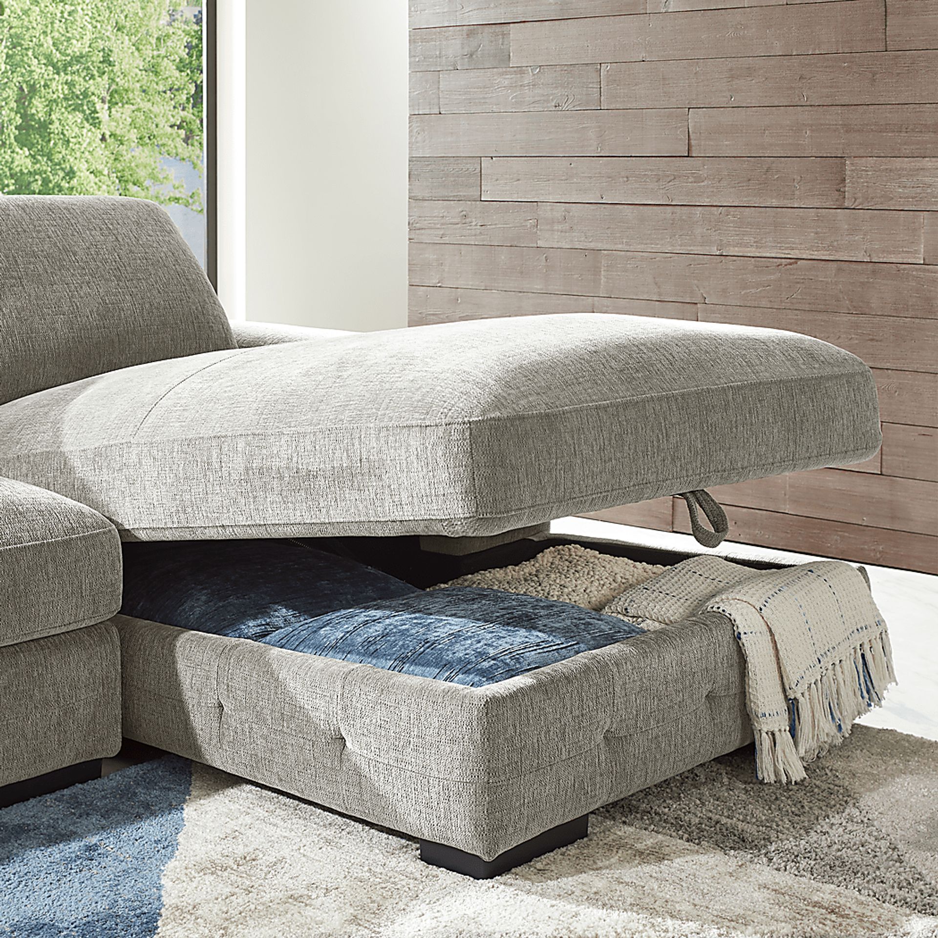 Marcola Mocha 4 Pc Sectional - Image 5