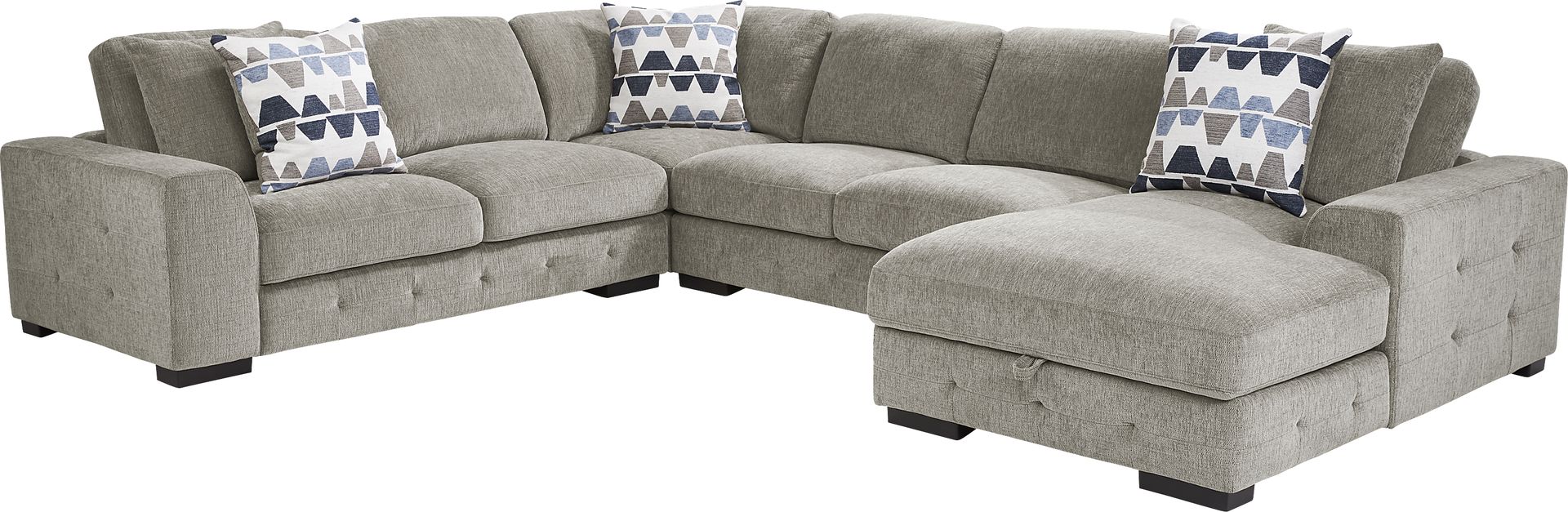 Marcola Mocha 4 Pc Sectional - Image 1