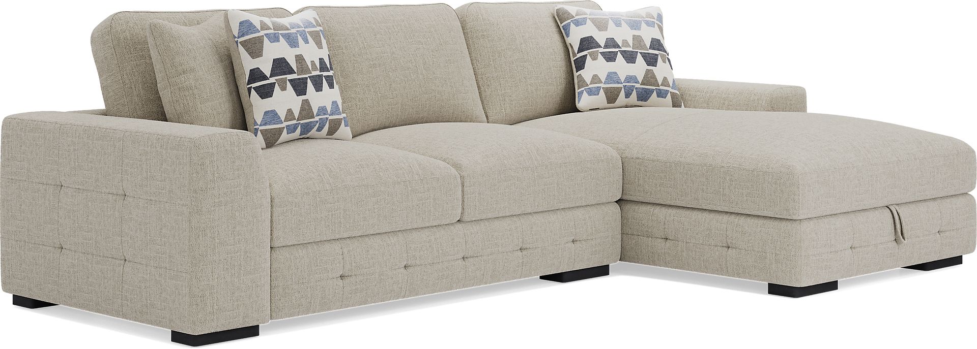 Marcola Sand 2 Pc Sleeper Sectional - Image 3