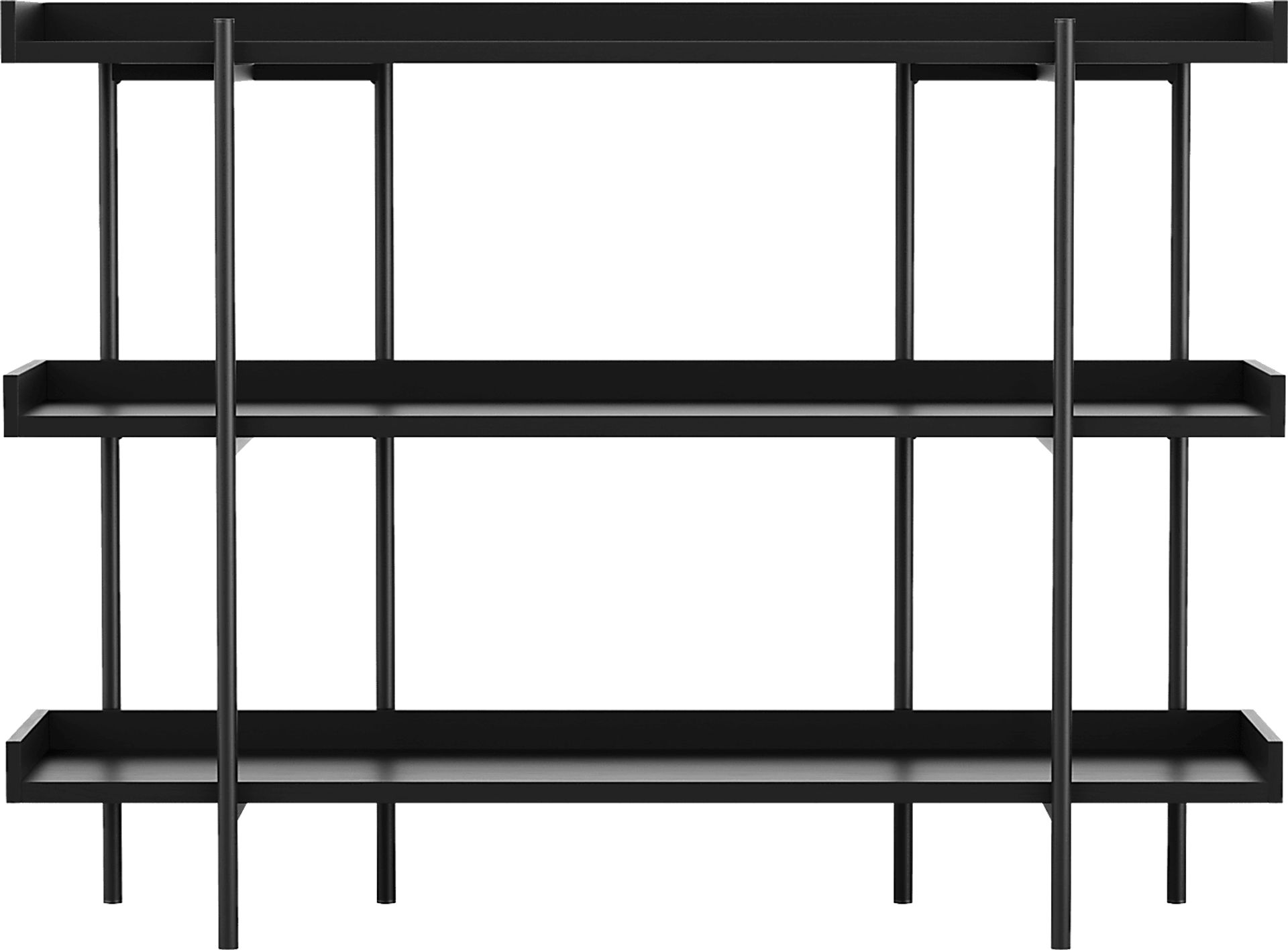 Marek Black Bookshelf - Image 6