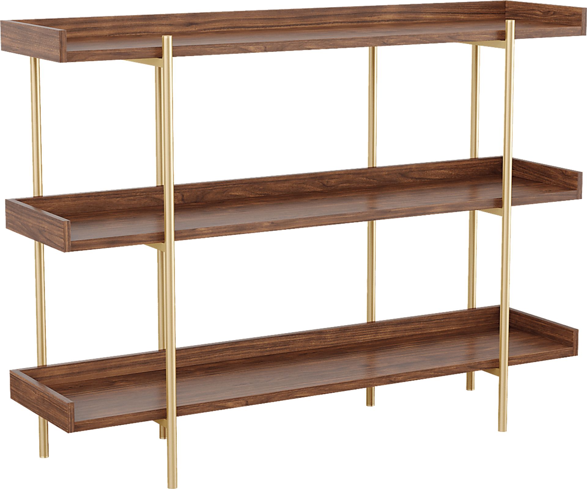 Marek Brown Bookshelf - Image 1