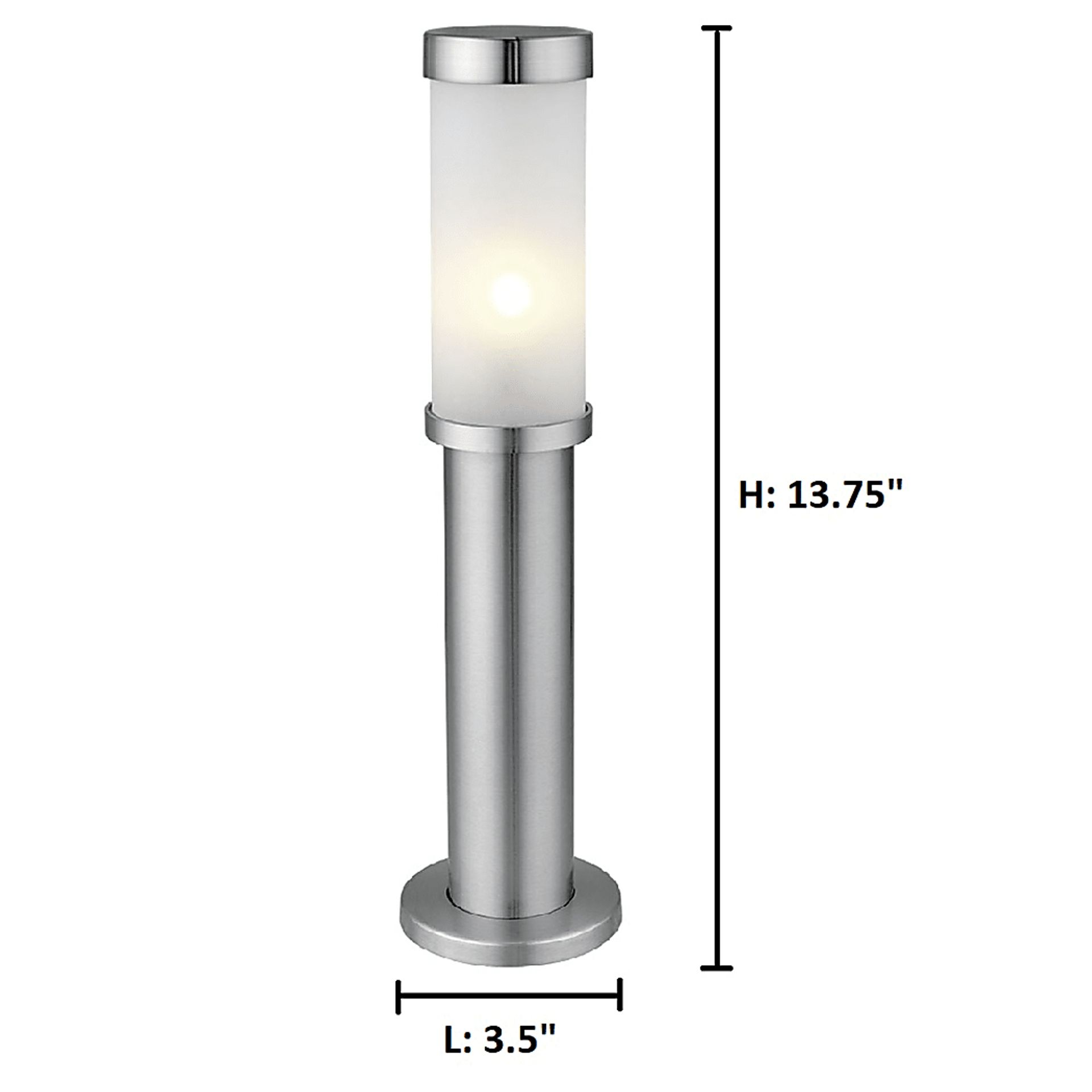 Maren Road Silver Outdoor Lamp - Image 2