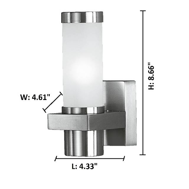 Maren Road Silver Outdoor Sconce - Thumbnail - Image 2