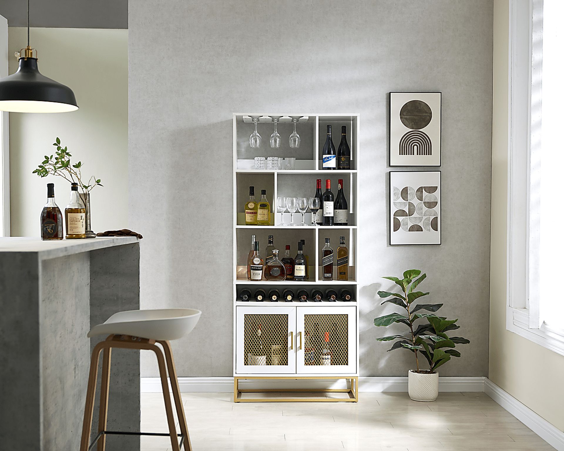 Marengo White Server - Image 2