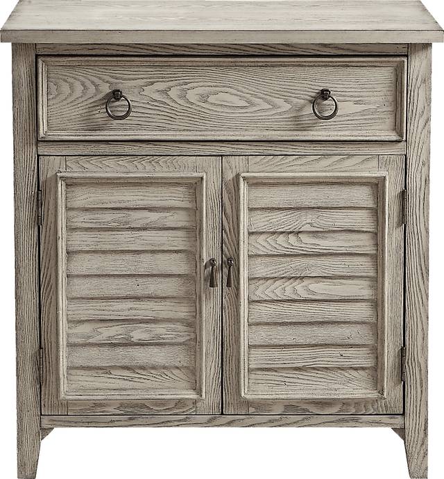 Marfil Beige Two Door Accent Cabinet - Thumbnail - Image 2