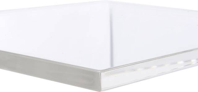 Margarette Clear Rolling Accent Table - Thumbnail - Image 6