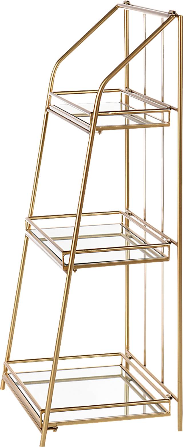 Margatha Gold Bookcase - Thumbnail - Image 2