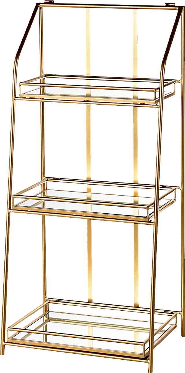 Margatha Gold Bookcase - Thumbnail - Image 1