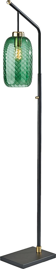 Marge Point Green Floor Lamp