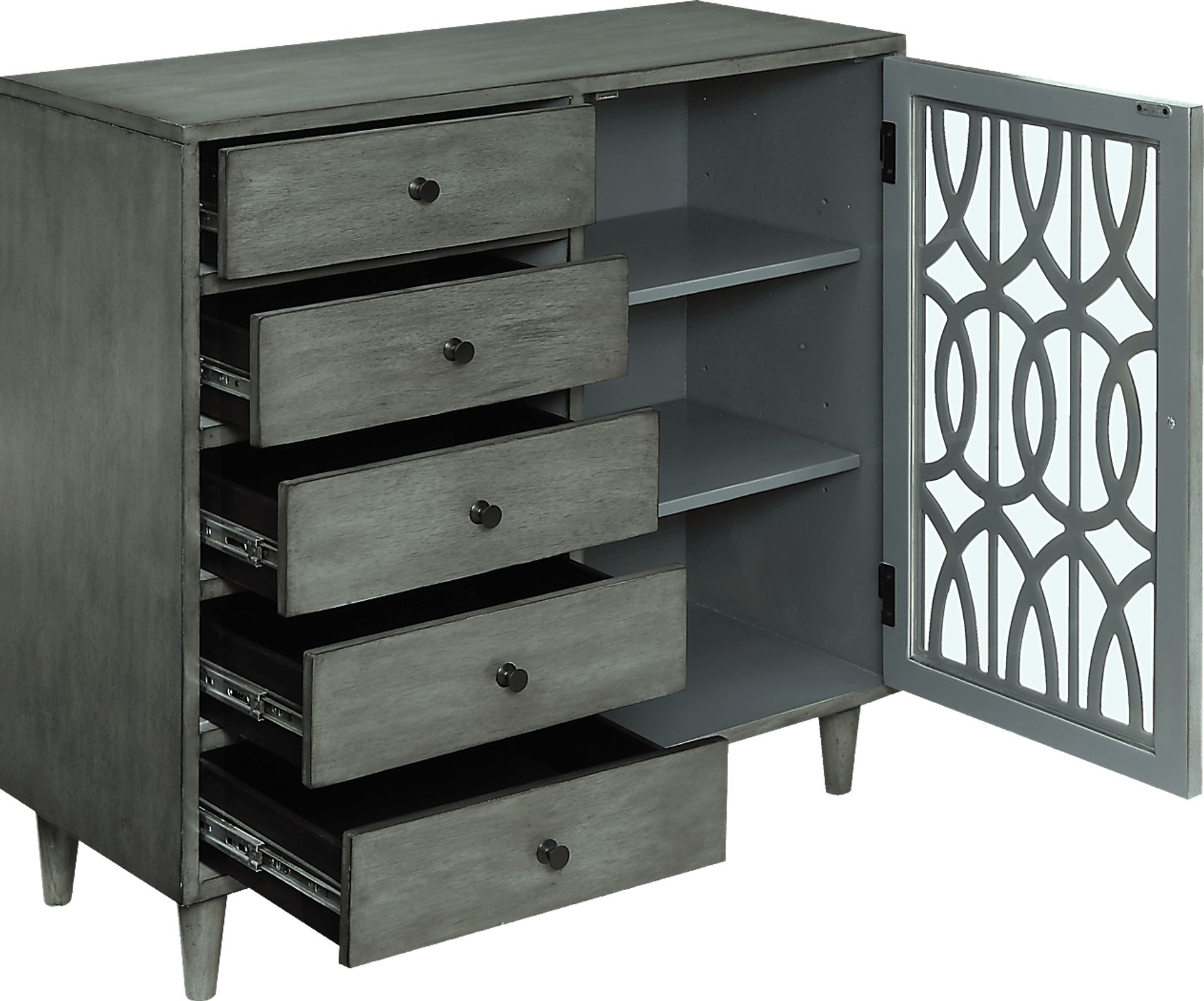 Marengo Gray Accent Cabinet - Image 3