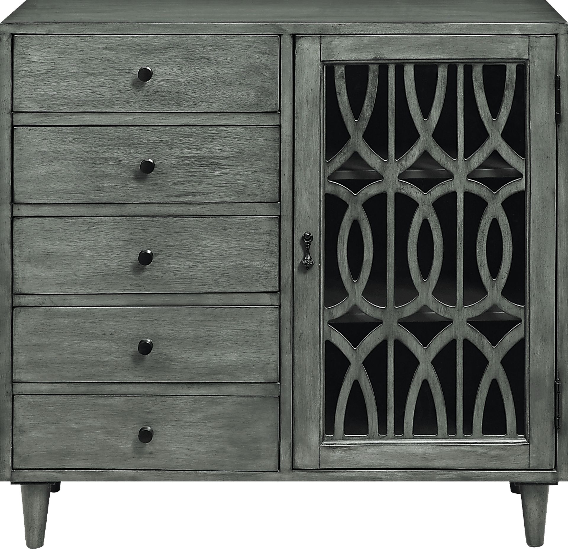 Marengo Gray Accent Cabinet - Image 1