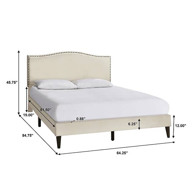 Margrove Beige Queen Bed - Thumbnail - Image 9