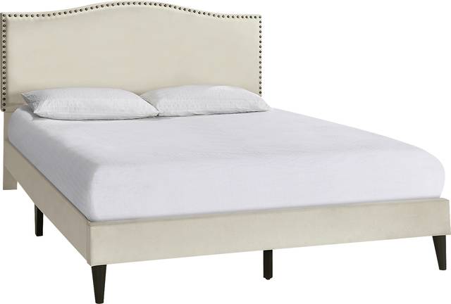 Margrove Beige Queen Bed - Thumbnail - Image 1
