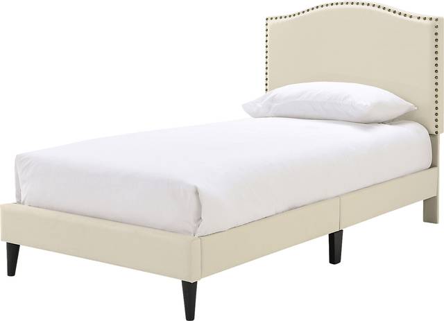 Margrove Beige Twin Bed - Thumbnail - Image 3