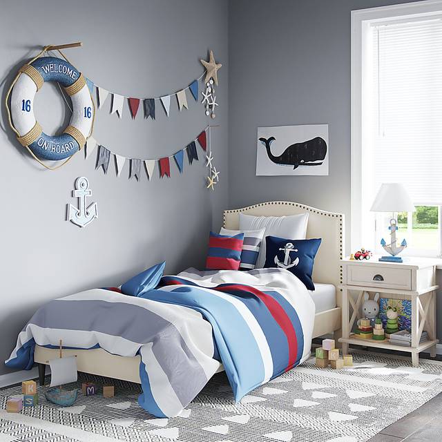 Margrove Beige Twin Bed - Thumbnail - Image 8