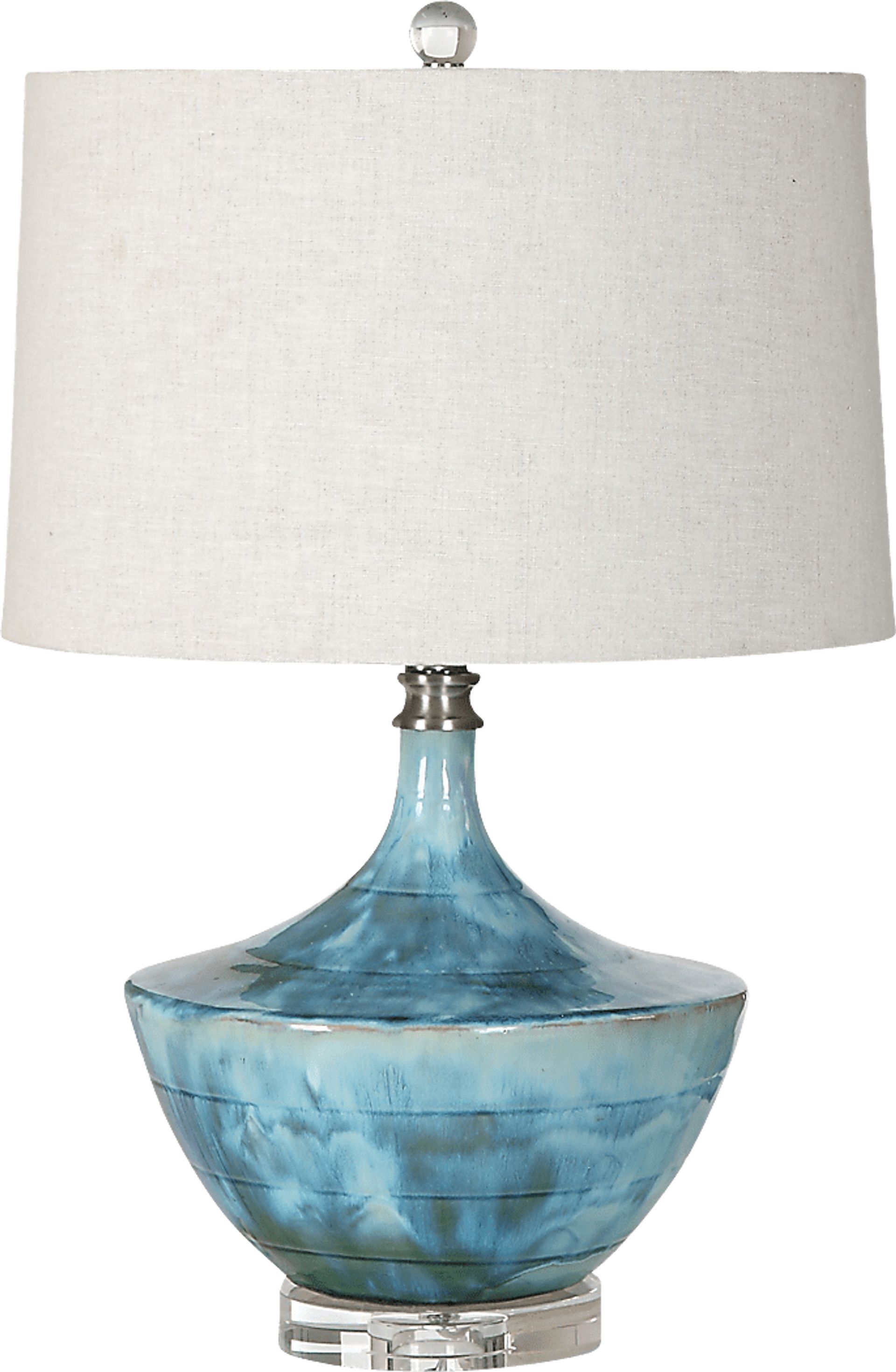Mariana Moor Blue Lamp - Image 1