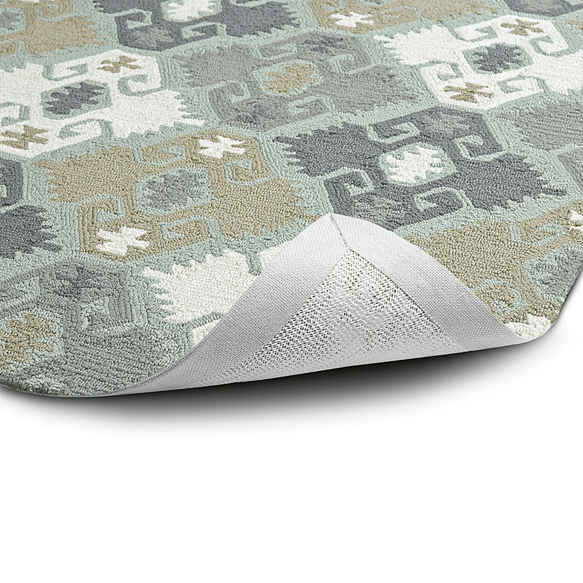 Marianello Gray 7'9 x 7'9 Indoor/Outdoor Rug - Image 2