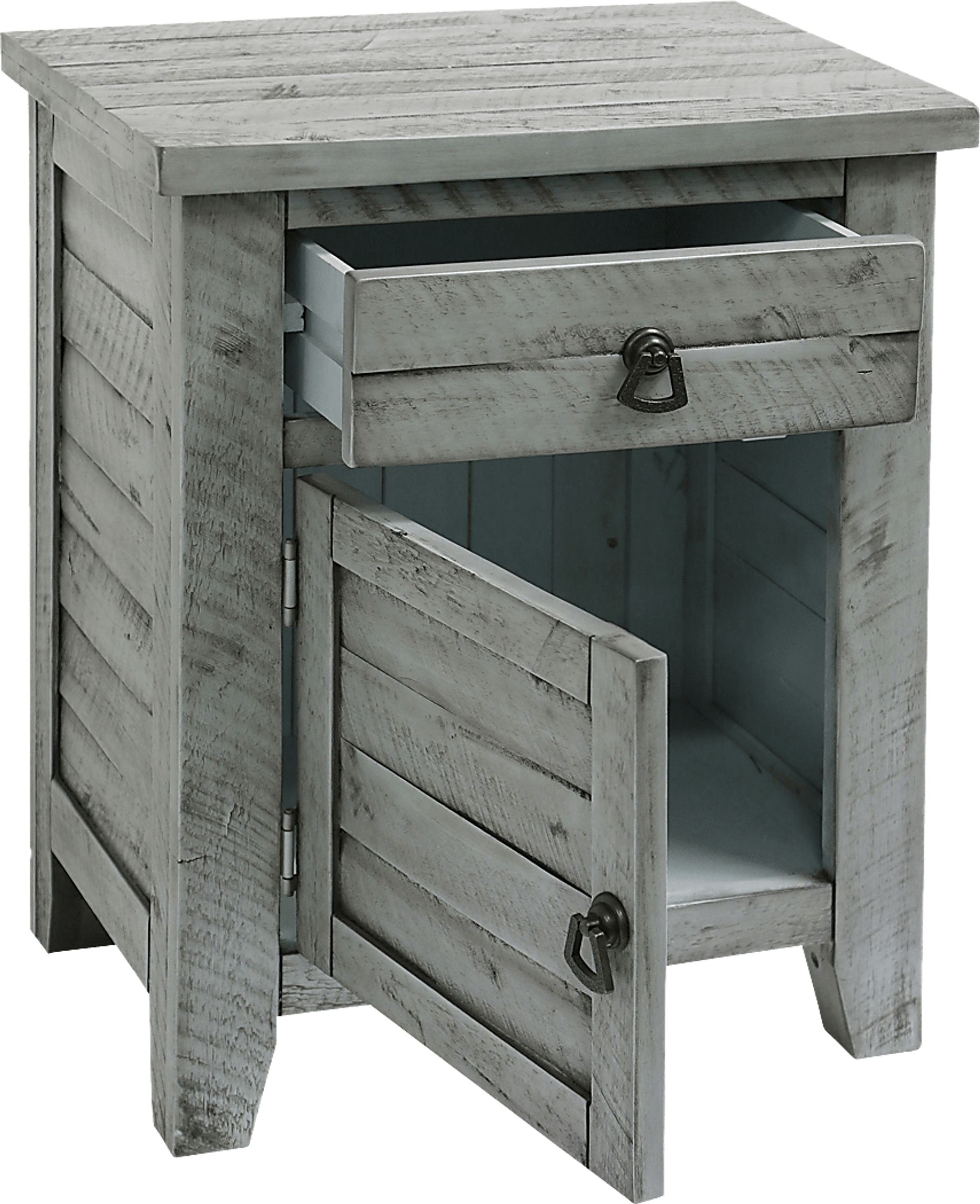 Maribob Gray End Table - Image 2